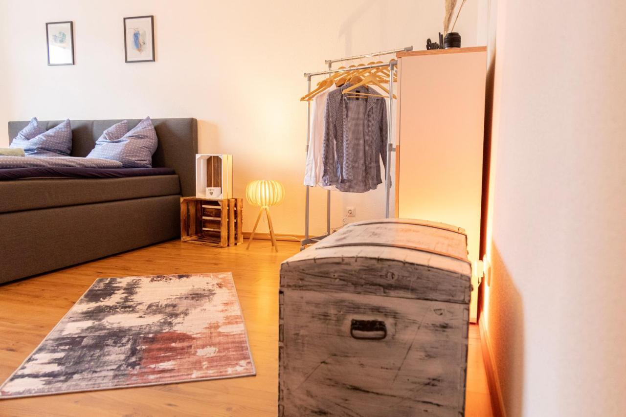Modern-TOP City Lage -5 min - HBhf Netflix Küche Boxspringbett 2m x 2m bis 4 Pers Magdeburg Exterior foto